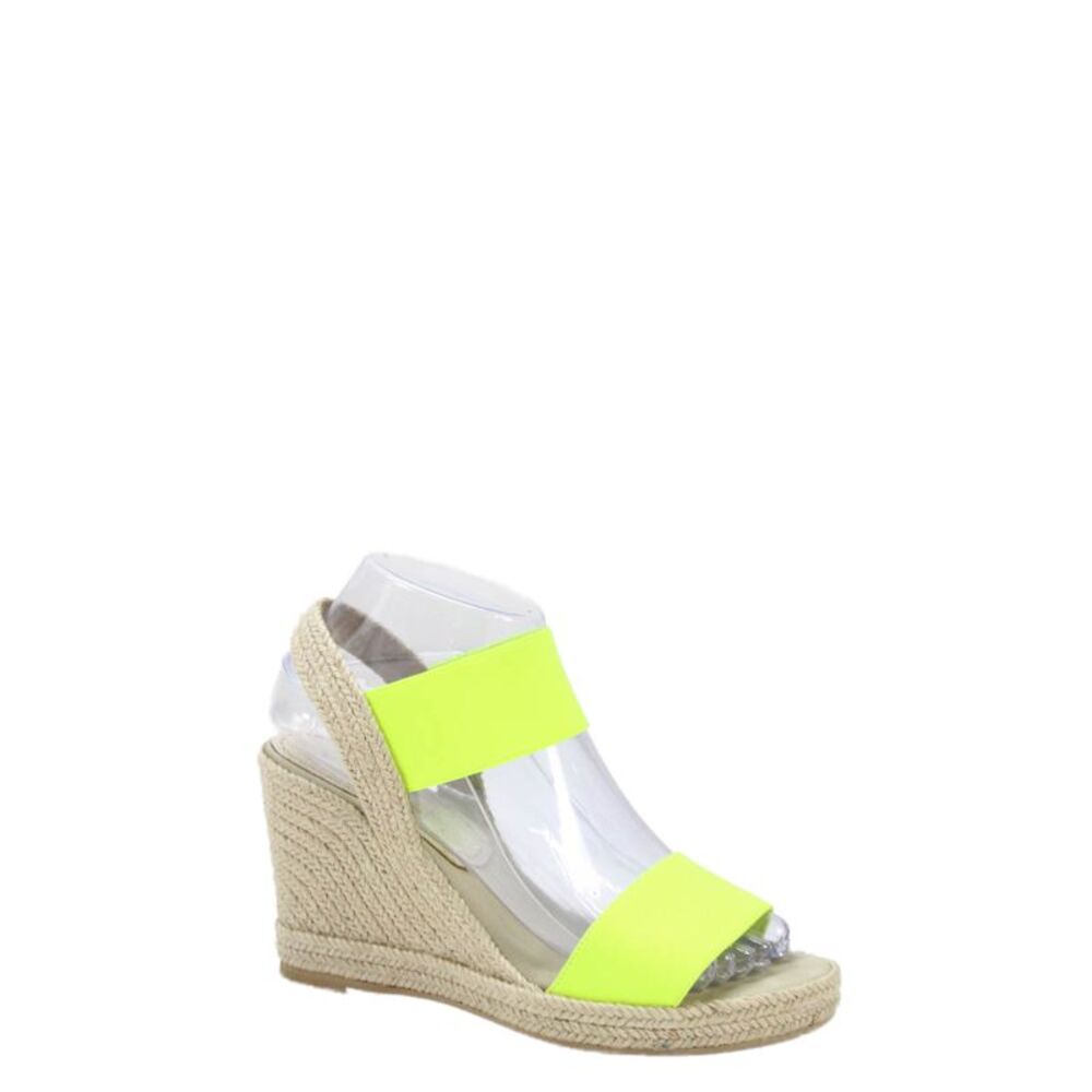 Casteller Women's Open Toe Ankle Strap Espadrille Sandals Green Size 37